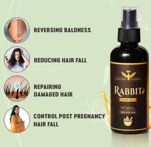 Rabit Herbal Hair Oil - 100% Original
